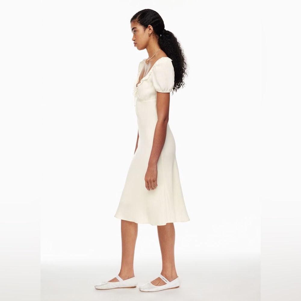 Aritzia Sunday Best Letti Dress, Whisper White - Picture 3 of 16